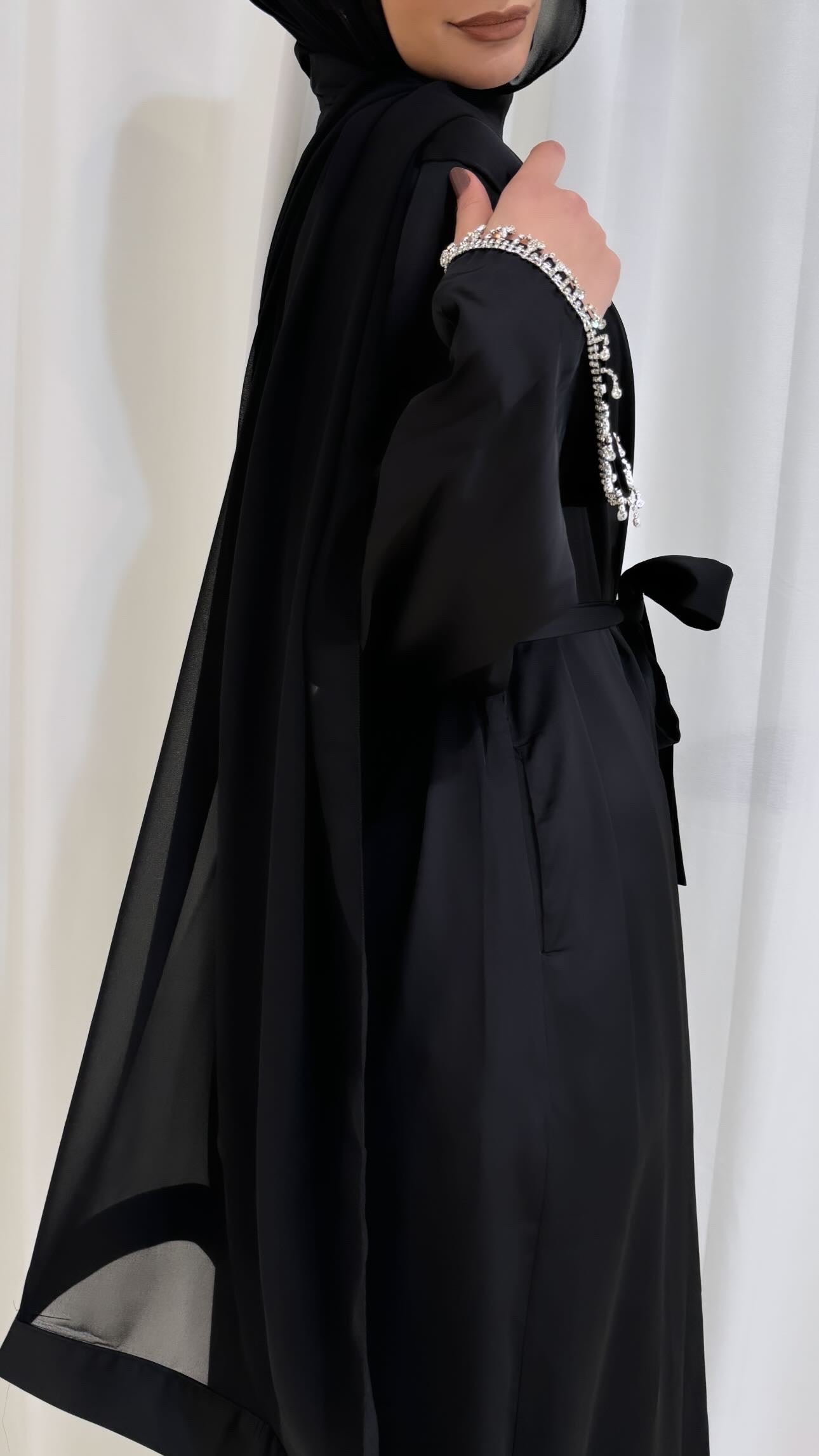 Gem 3 piece Abaya